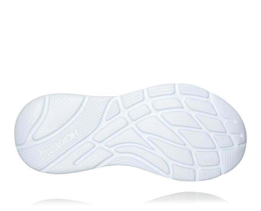 Hoka One One Womens Sandals - ORA Recovery - Orange/White - FSDA47806